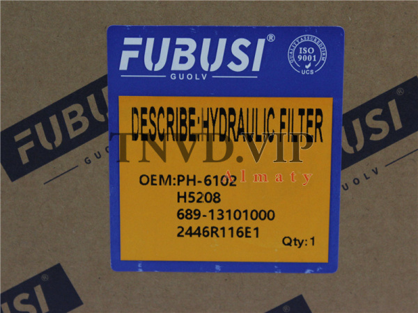 Фильтр гидравлический на подачу PH-6102/H-5208 Экскаватор KOMATSU PC300-5 [39894]